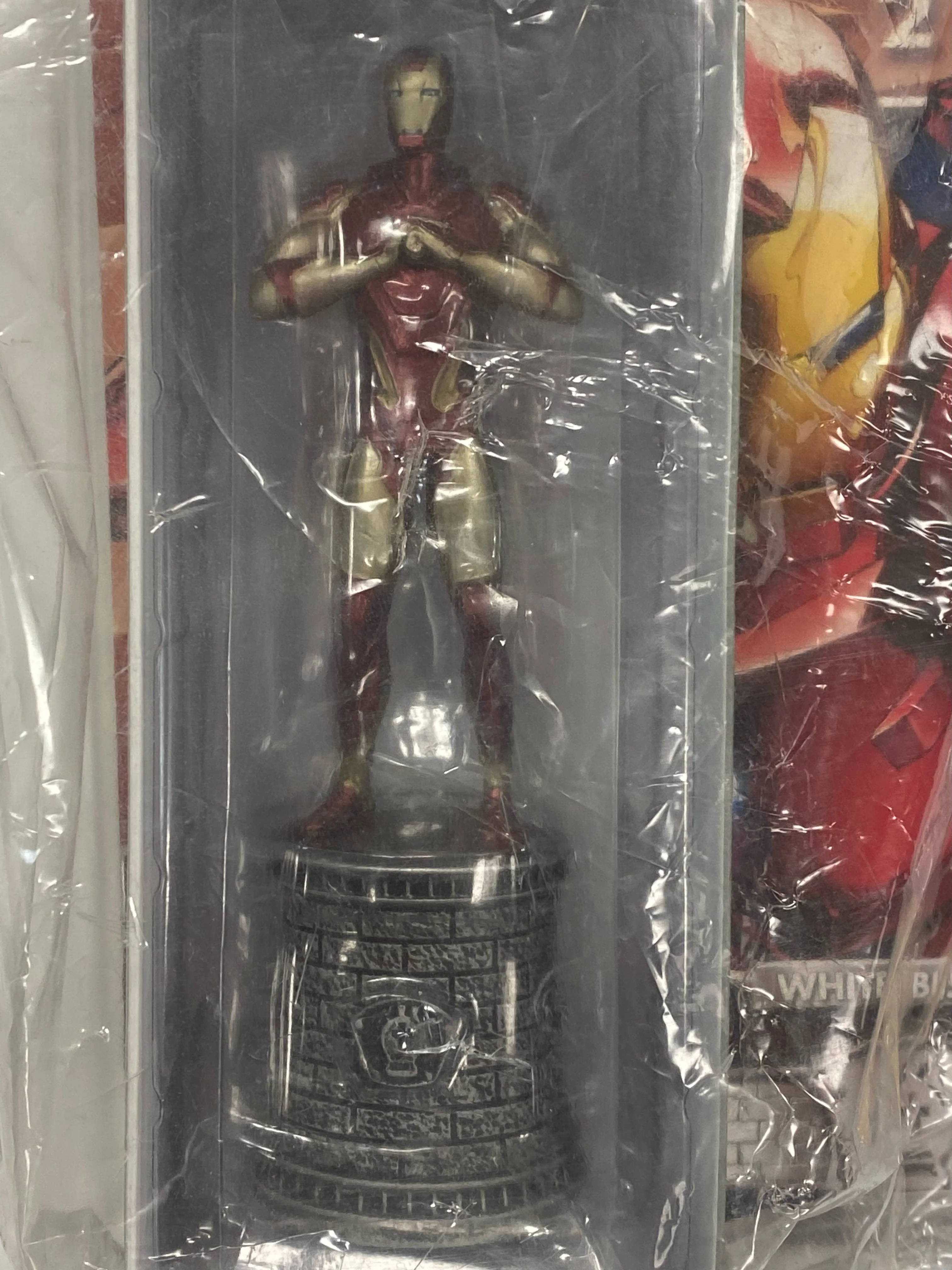 Eaglemoss - Official Marvel Chess Collection 002 - Ironman File and Boxed Figure *DAMAGED BOX* - Image 3