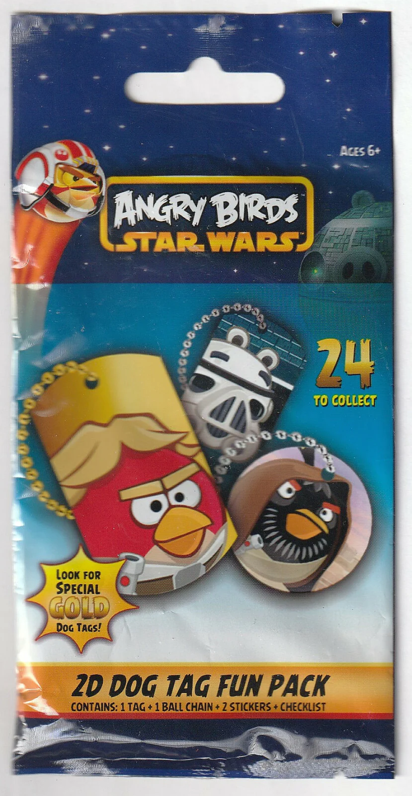 Enterplay - Angry Birds - Star Wars - 2D Dog Tag - Fun Pack