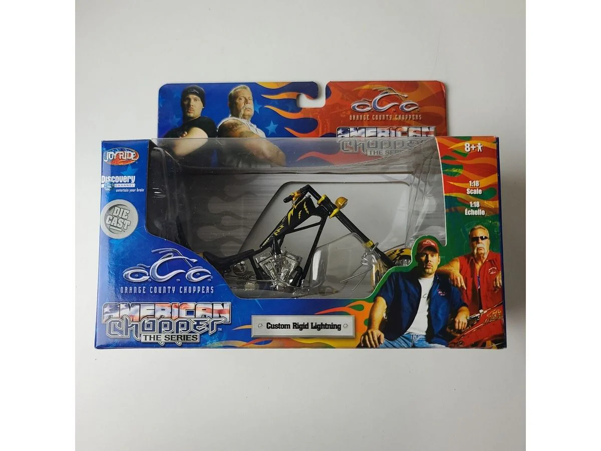 Ertl - Joy Ride - OCC American Chopper Motorcycle Series - Custom Rigid Lightning