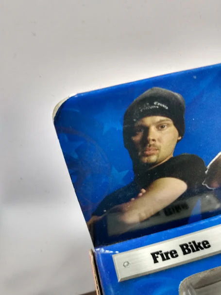 Ertl - Joy Ride - OCC American Chopper Motorcycle Series - Fire Bike - Gold Limited Edition - Image 2