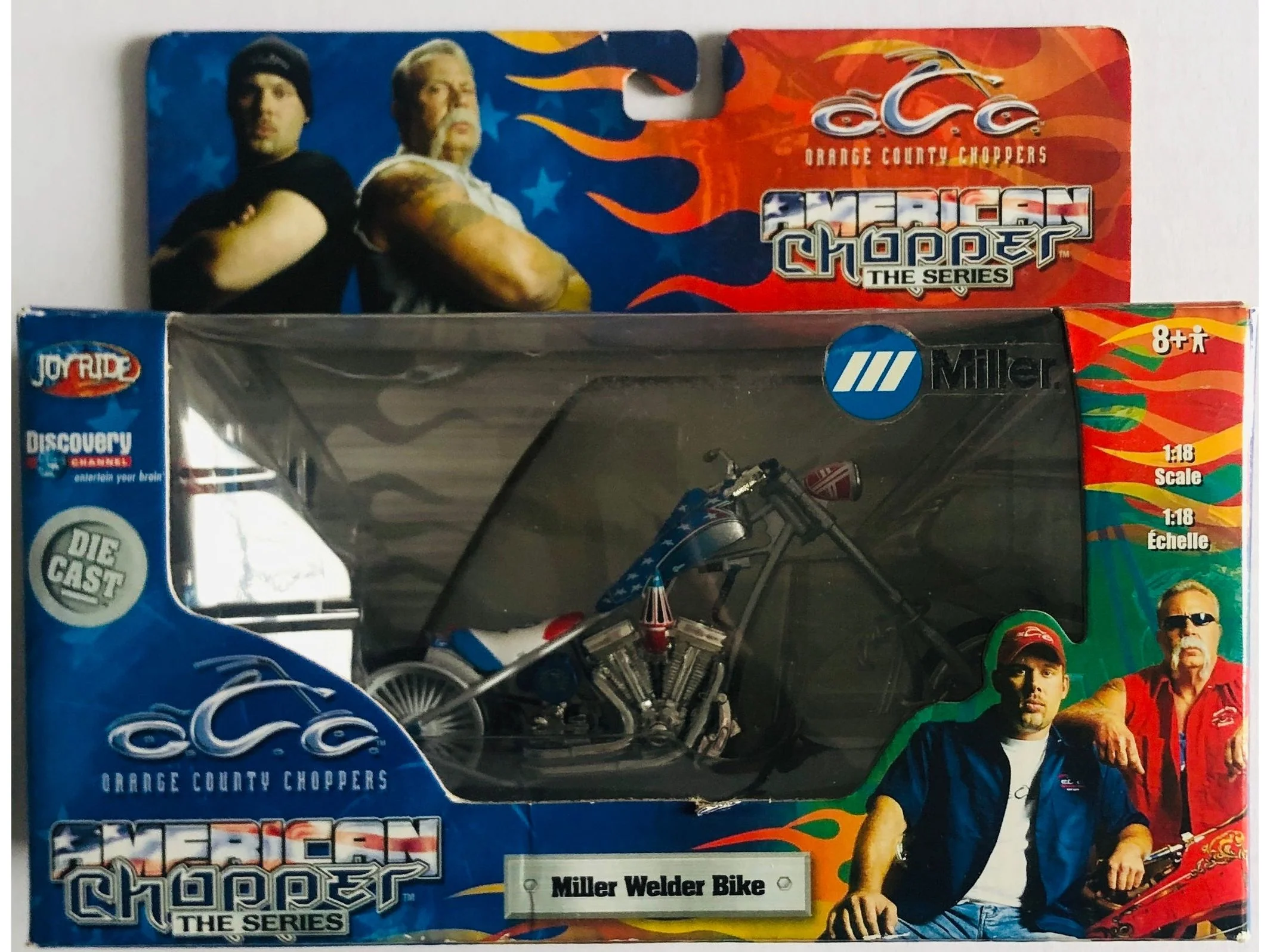 Ertl - Joy Ride - OCC American Chopper Motorcycle Series - Miller Welder Bike