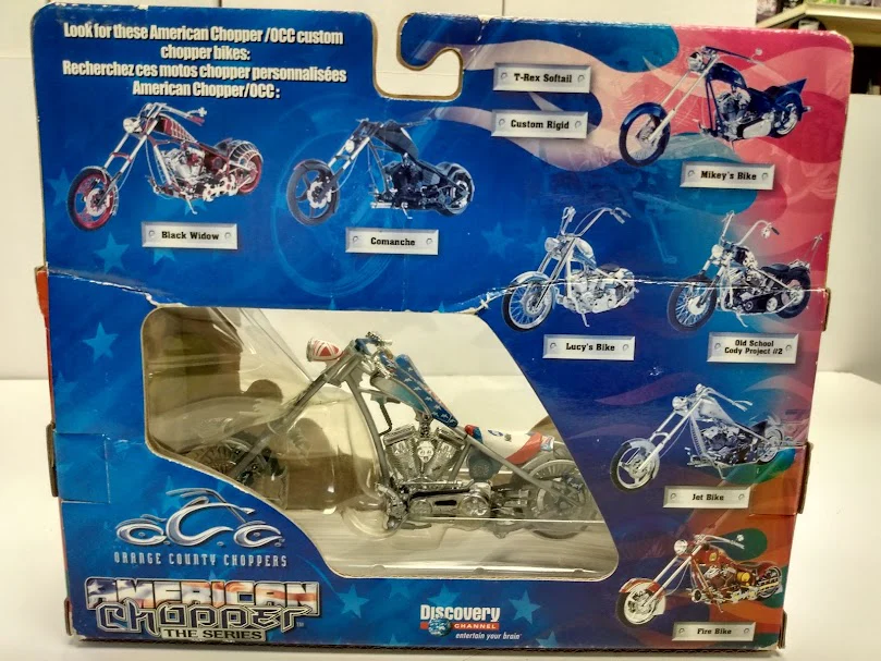 Ertl - Joy Ride - OCC American Chopper Motorcycle Series - Miller Welder Bike - Image 3