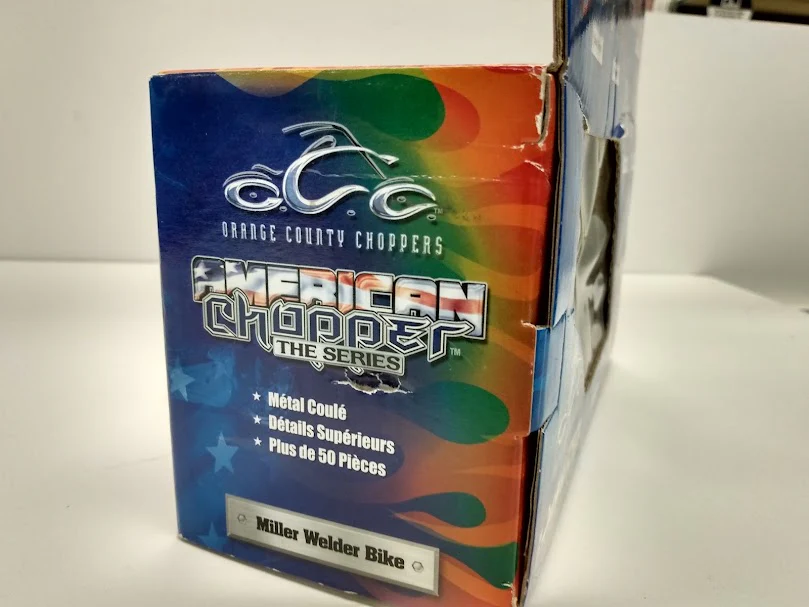 Ertl - Joy Ride - OCC American Chopper Motorcycle Series - Miller Welder Bike - Image 4