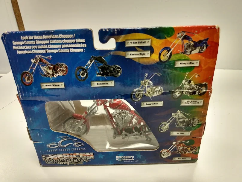 Ertl - Joy Ride - OCC American Chopper Motorcycle Series - Tool Bike - Image 4