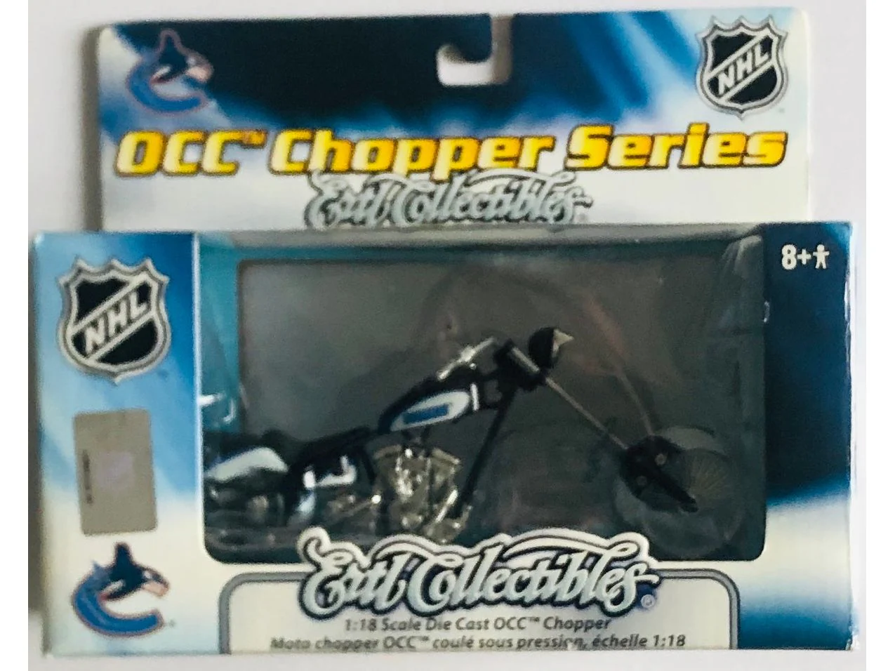 Ertl - NHL - OCC Chopper Motorcycle Series - Vancouver Canucks