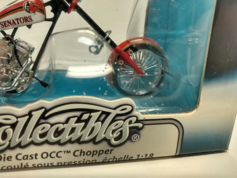 Ertl - NHL - OCC Chopper Motorcycle Series - Ottawa Senators - Image 8