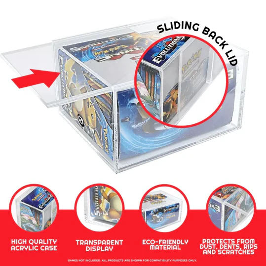 Evoretro - Acrylic Booster Box Protector - Image 2