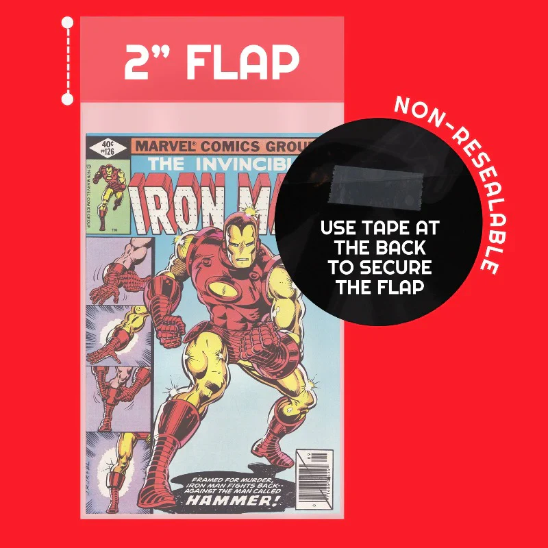 Evoretro -  Comic Series - Regular Comic Book Bags - Image 4