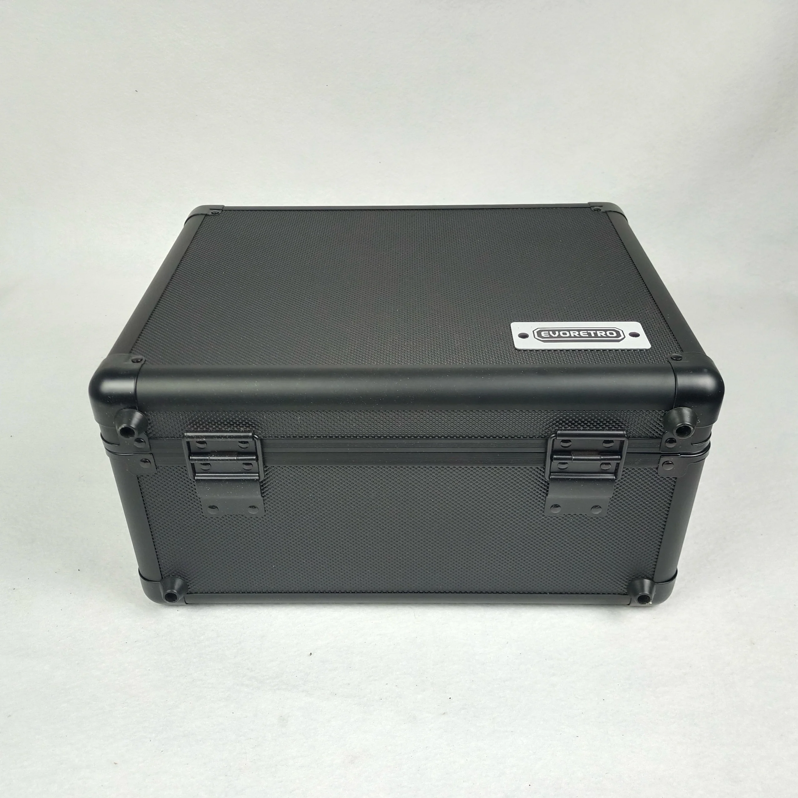 Evoretro - Graded Card Storage Box - Heavy Duty - 3 Rows - Black and Aluminum - Image 4