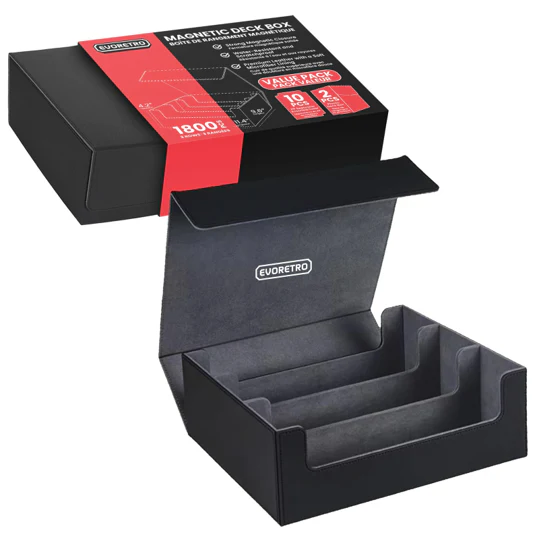 Evoretro - Magnetic Card Deck Storage Box - 3 Row - Image 3