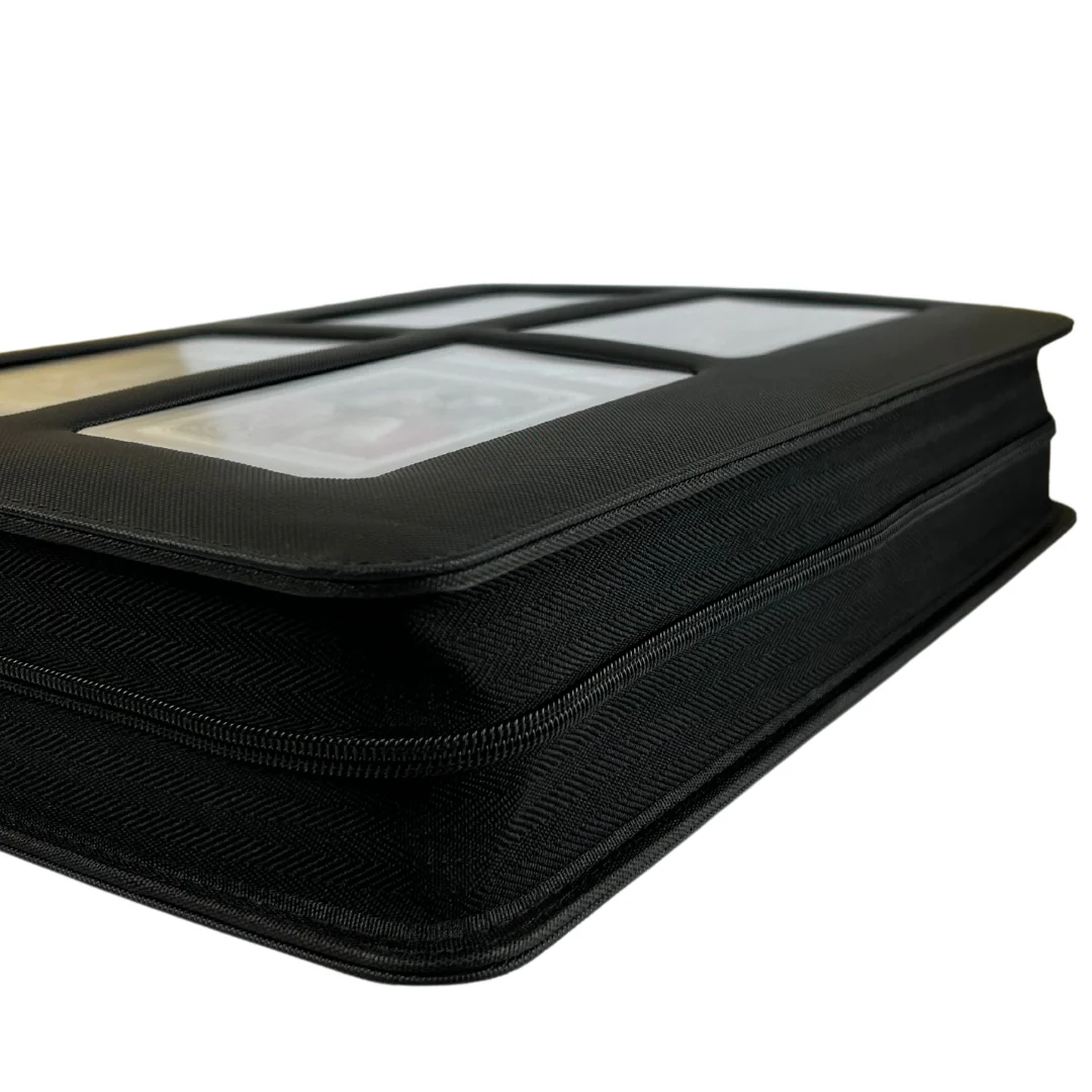 Evoretro - Premium Card Slab Binder with Window - 32 Count - Black - Image 4