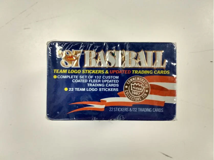 Fleer - 1987 - Baseball - Gloosy Update - Baseball Factory Commemorative Tin Set - Image 2