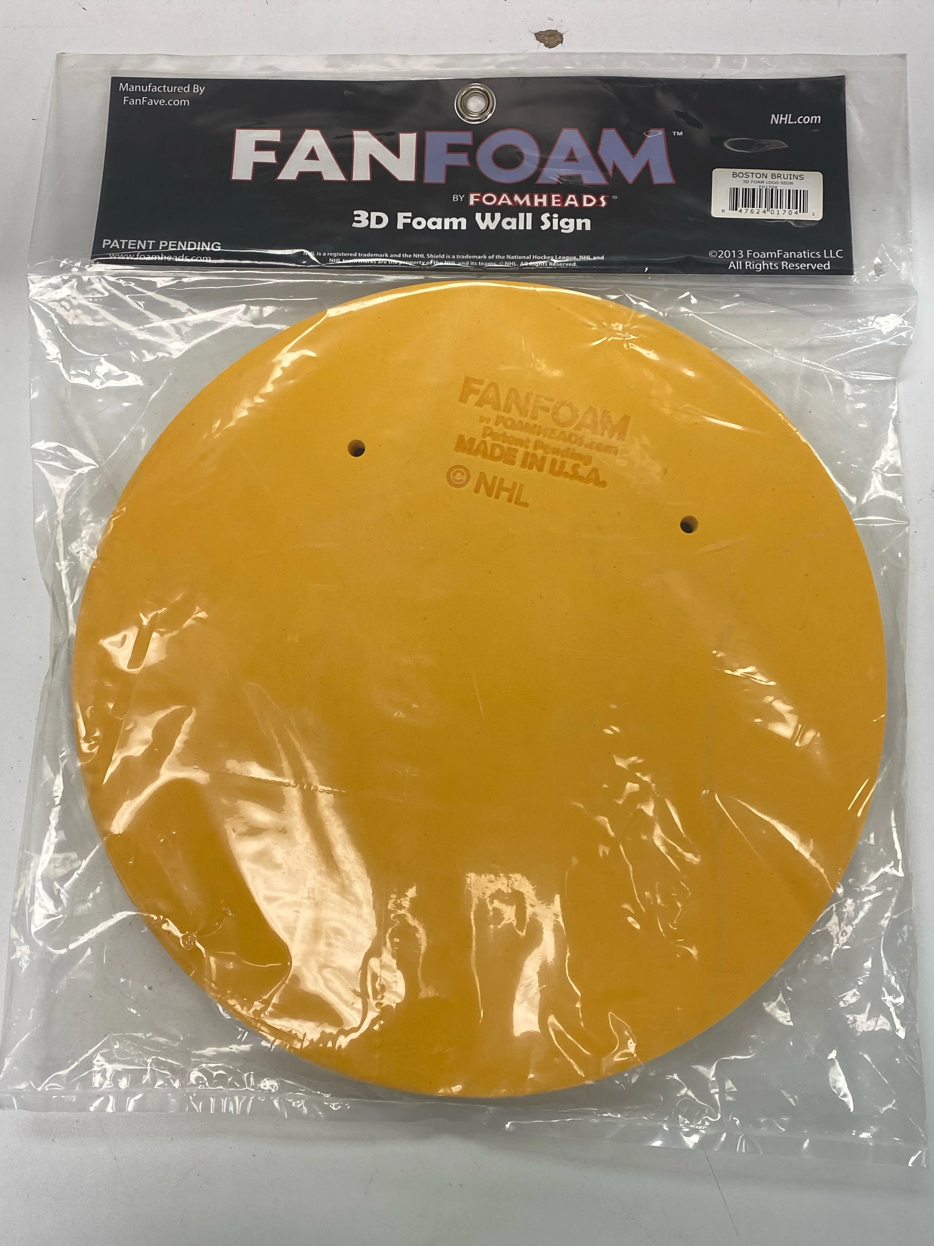Foam Fanatics - NHL - Boston Bruins - 3D Foam Logo Sign - Image 2