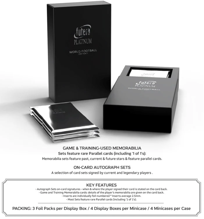 Futera - Soccer - 2025 - Platinum World - Football - Edition 1 - Hobby Box - Image 2