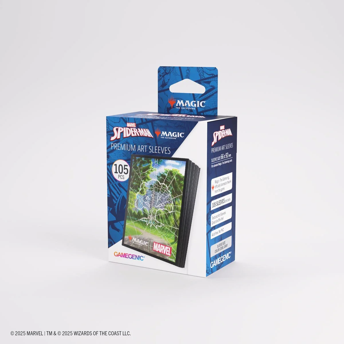 Gamegenic - Premium Art Sleeves - Standard Size - Spider-Man Forest - Image 2