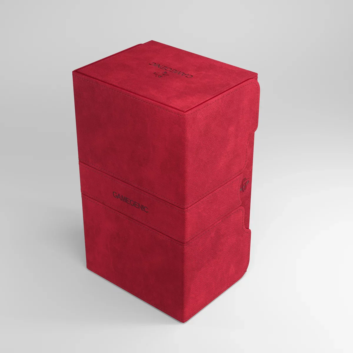 Gamegenic - Stronghold Card Deck Box - Convertible Red - 200+ XL