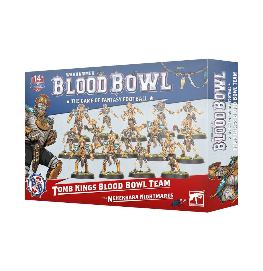 Games Workshop - Blood Bowl - Tomb Kings Blood Bowl Team - Nehekhara Nightmares - 202-52 - Available November 15th, 2025