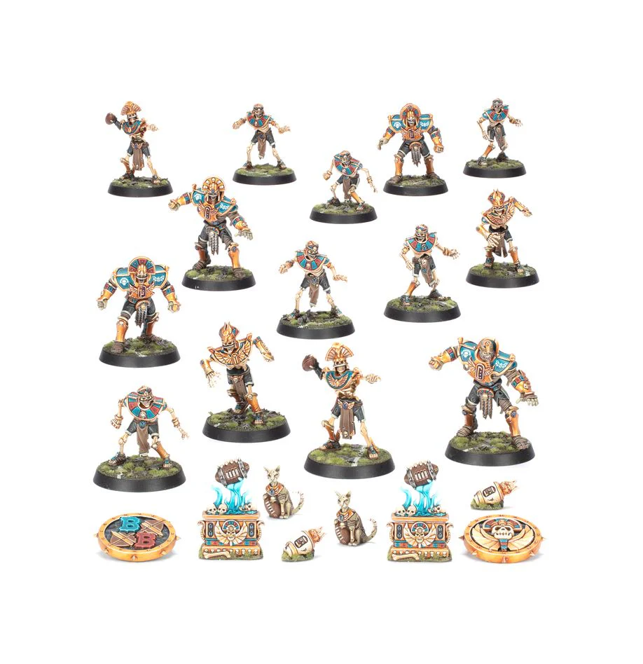 Games Workshop - Blood Bowl - Tomb Kings Blood Bowl Team - Nehekhara Nightmares - 202-52 - Available November 15th, 2025 - Image 2
