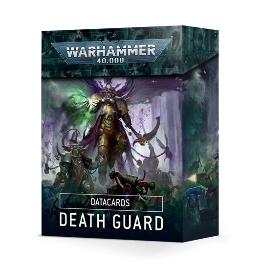 Games Workshop - Warhammer 40K - (9th Edition) Data cards - Death Guard - 43-04 - OUT OF PRINT