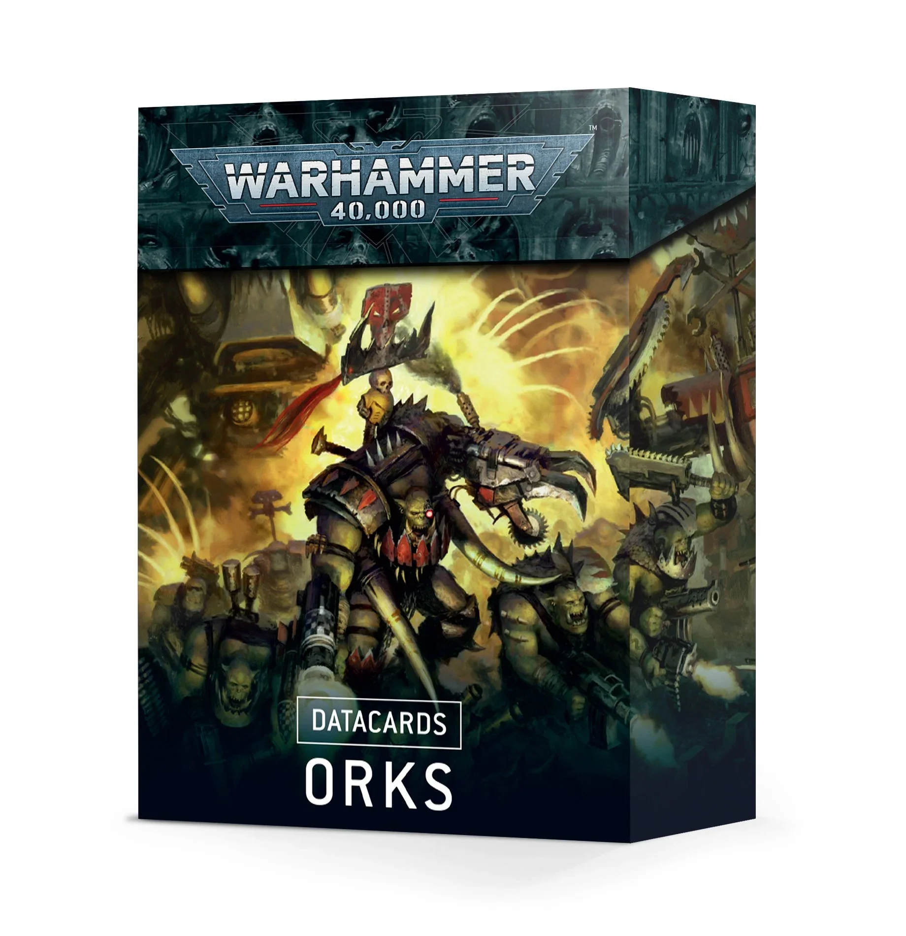 Games Workshop - Warhammer 40K - (9th Edition) Data cards - Orks - 50-02 - OUT OF PRINT