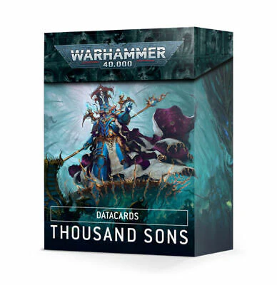 Games Workshop - Warhammer 40K - (9th Edition) Data cards - Thousand Sons - 43-21 - OUT OF PRINT