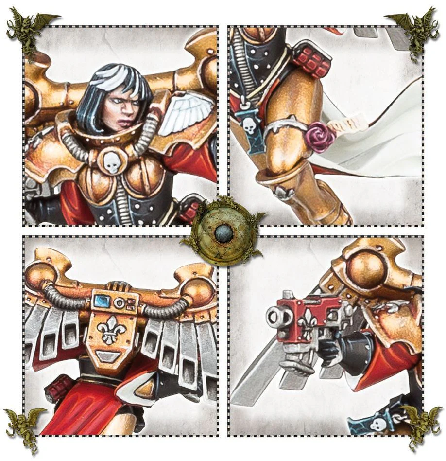 Games Workshop - Warhammer 40K - Adepta Sororitas - Celestine the Living Saint - 52-58 - Image 3