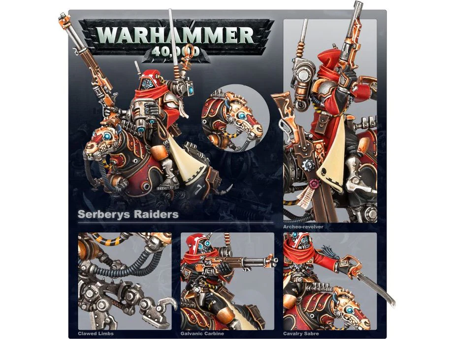 Games Workshop - Warhammer 40K - Adeptus Mechanicus - Serberys Raider - 59-24 - Image 3