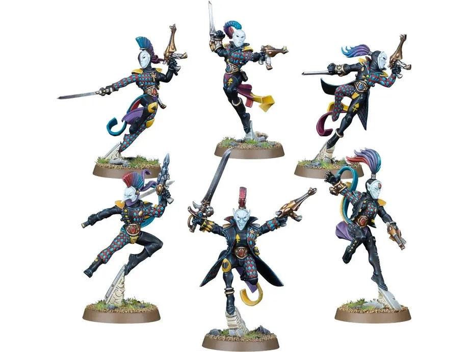 Games Workshop - Warhammer 40K - Aeldari - Harlequin Troupe - 58-10 - Image 2