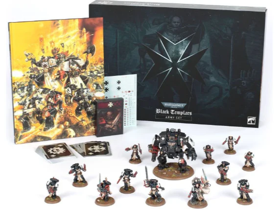 Games Workshop - Warhammer 40K - Black Templars - Army Set - 55-27 - Image 2