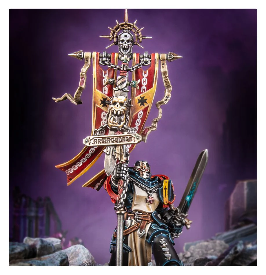 Games Workshop - Warhammer 40K - Black Templars - Crusade Ancient - 55-57 - Image 7