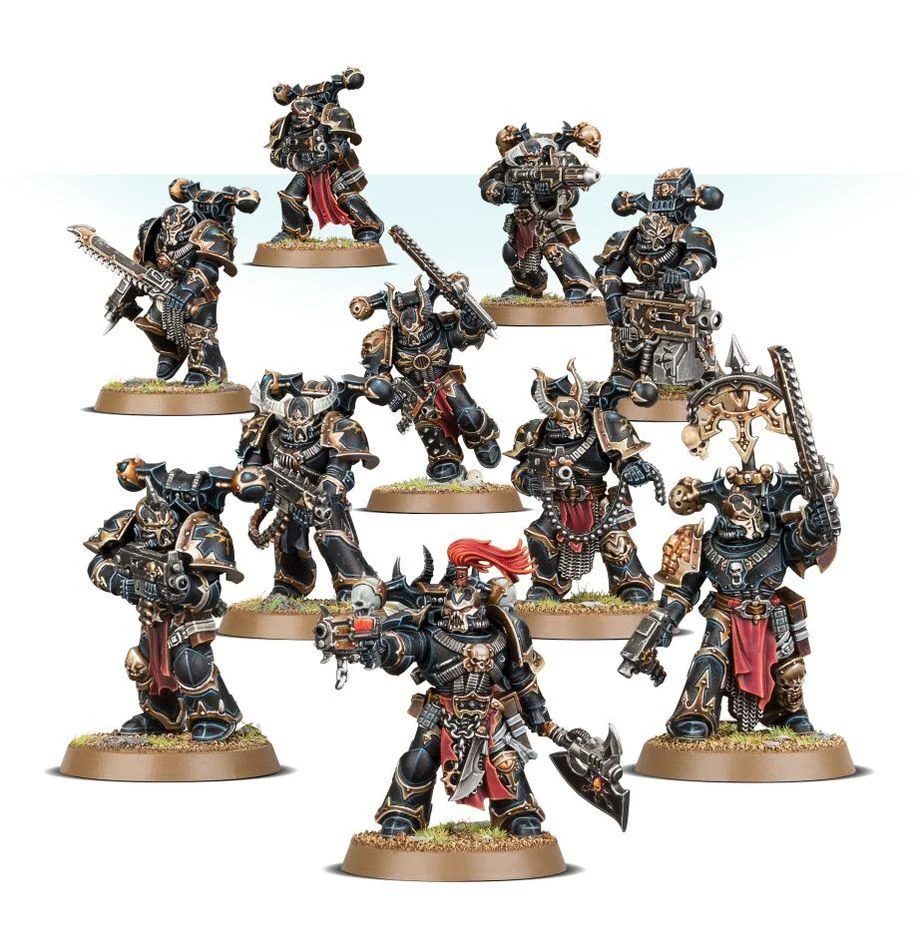 Games Workshop - Warhammer 40K - Chaos Space Marines - Battleforce - Hellforged Warband - 71-43 - Image 5