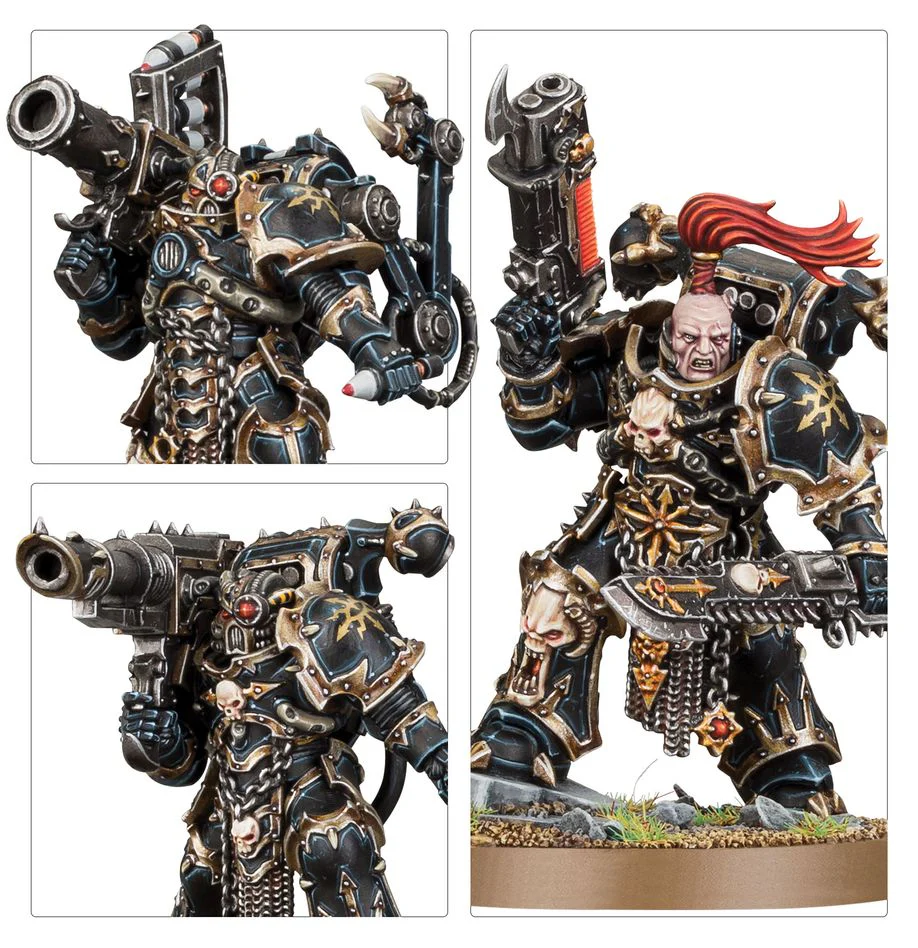 Games Workshop - Warhammer 40K - Chaos Space Marines - Battleforce - Hellforged Warband - 71-43 - Image 8