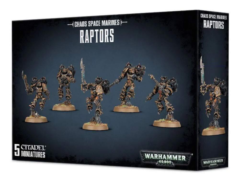 Games Workshop - Warhammer 40K - Chaos Space Marines - Raptors - 10th Edition - 43-13