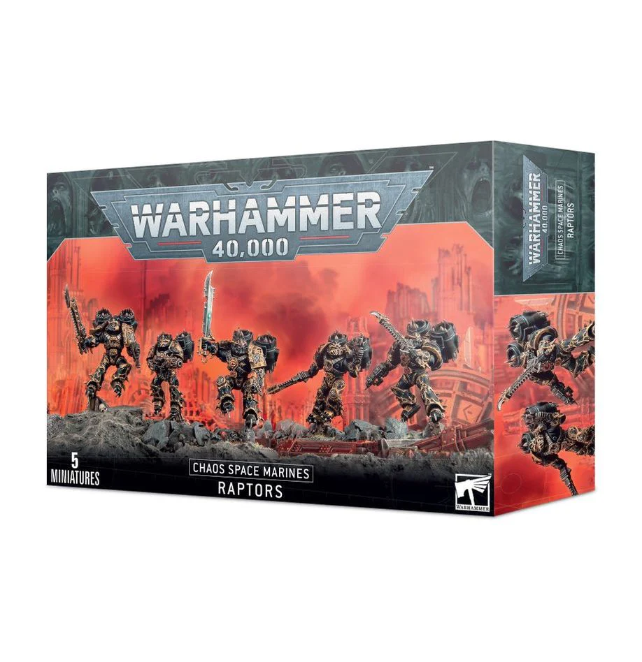 Games Workshop - Warhammer 40K - Chaos Space Marines - Raptors - 10th Edition - 43-13 - Image 2