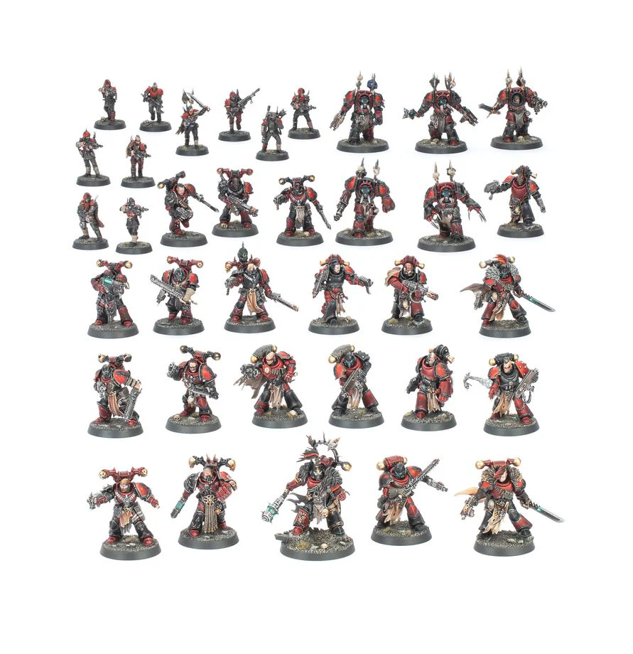 Games Workshop - Warhammer 40K - Chaos Space Marines - Red Corsairs Battleforce - Lords of the Maelstrom - 43-108 - Image 2