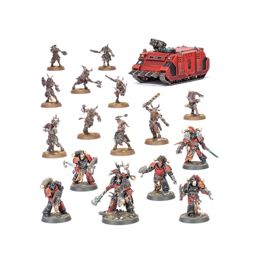 Games Workshop - Warhammer 40K - Chaos Space Marines - Red Corsairs - Combat Patrol - 73-433 - Image 2