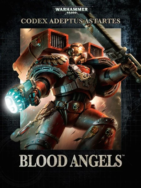 Games Workshop - Warhammer 40K - Codex - Space Marines - Blood Angels - 7th Edition Hardcover - WH0029
