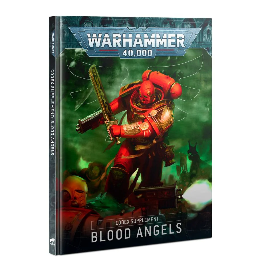 Games Workshop - Warhammer 40K - Codex Supplement - Blood Angels - 10th Edition - Hardcover