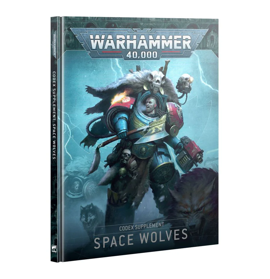 Games Workshop - Warhammer 40K - Codex Supplement - Space Wolves - Hardcover
