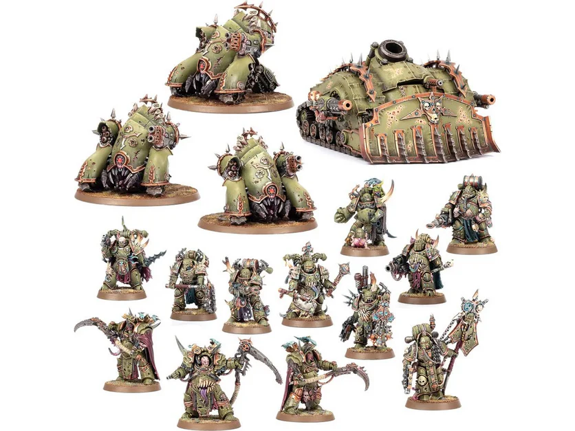 Games Workshop - Warhammer 40K - Death Guard - Battleforce - Plaguefester Waband - 43-71 - Image 2