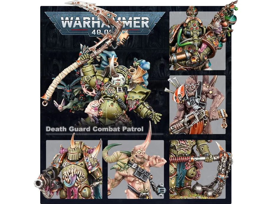Games Workshop - Warhammer 40K - Death Guard - Combat Patrol - 43-75 - Image 3
