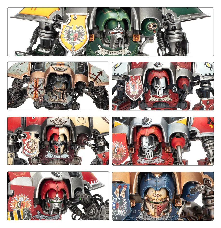 Games Workshop - Warhammer 40K - Imperial Knights - Knight Questoris - 54-22 - Image 5