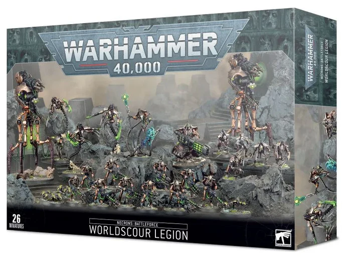 Games Workshop - Warhammer 40K - Necrons - Battleforce - Worldscour Legion - 49-35
