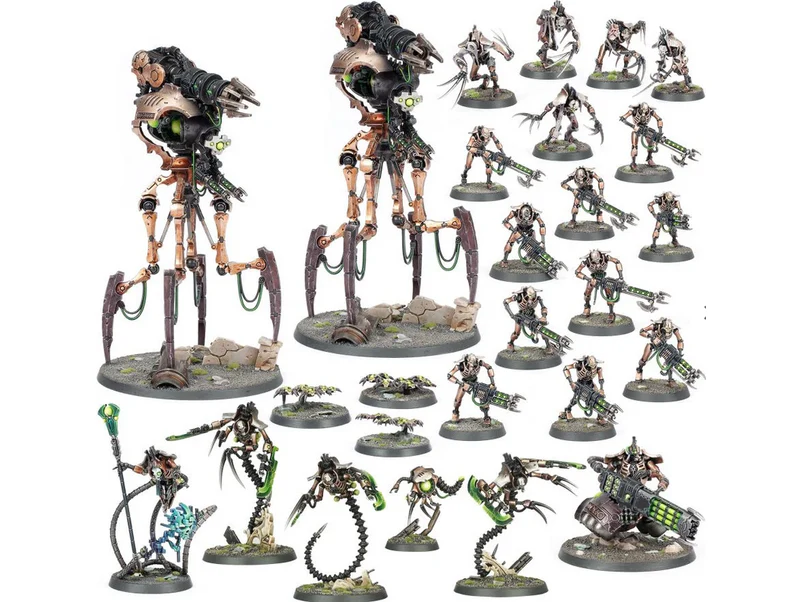 Games Workshop - Warhammer 40K - Necrons - Battleforce - Worldscour Legion - 49-35 - Image 2