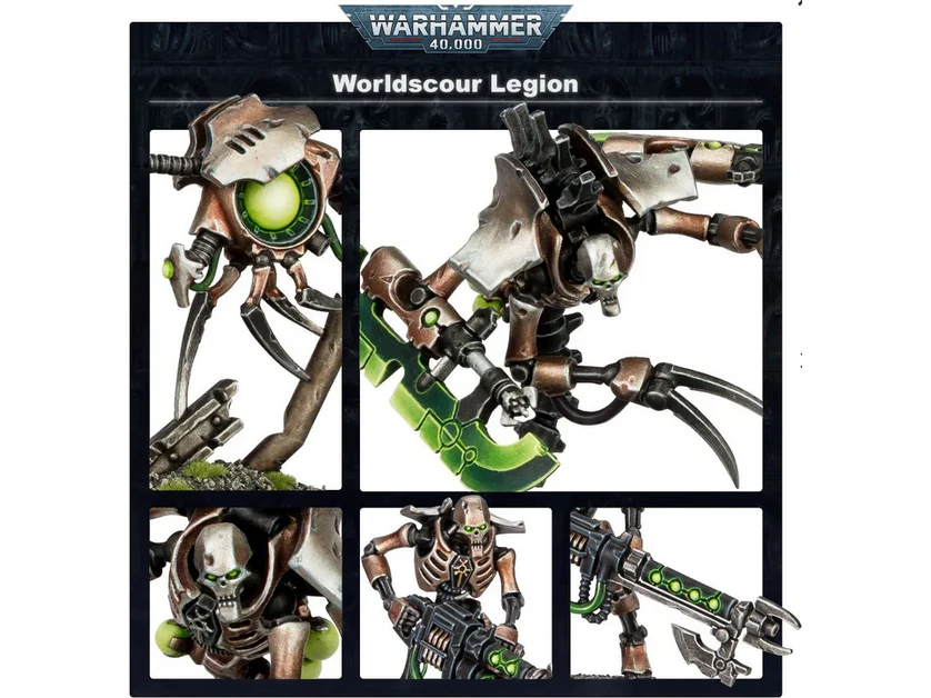 Games Workshop - Warhammer 40K - Necrons - Battleforce - Worldscour Legion - 49-35 - Image 3