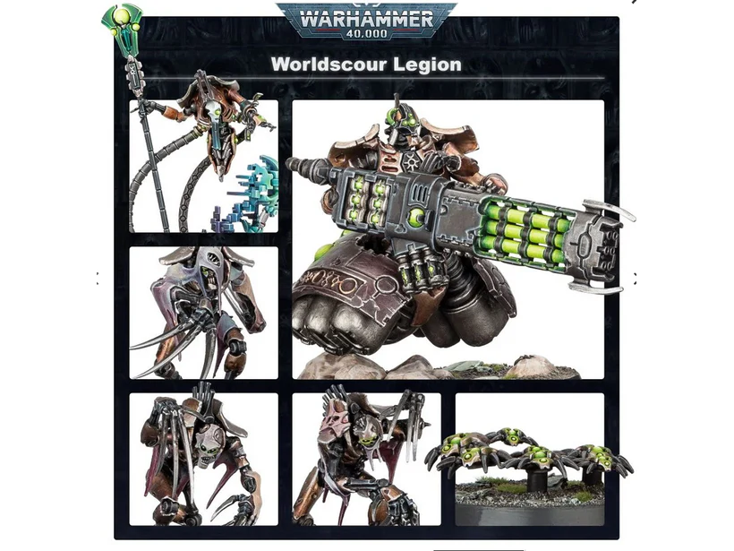 Games Workshop - Warhammer 40K - Necrons - Battleforce - Worldscour Legion - 49-35 - Image 4