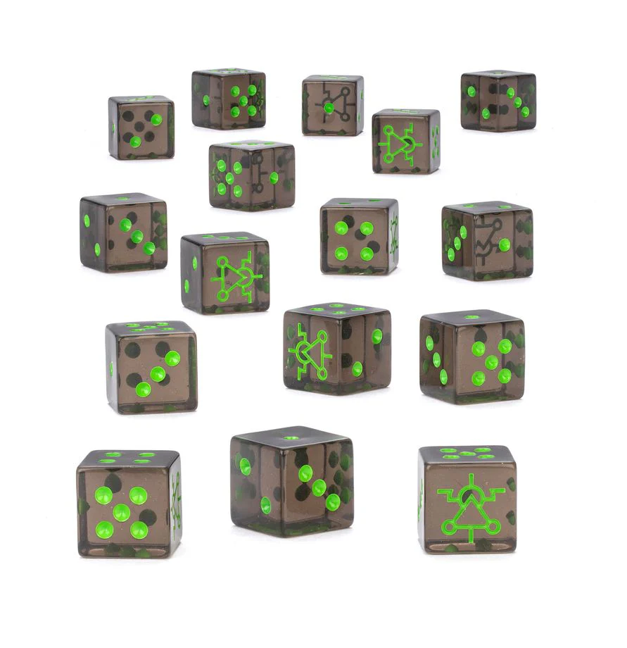 Games Workshop - Warhammer 40K - Necrons Destroyer Cult - Dice Set - 49-47 - Image 2