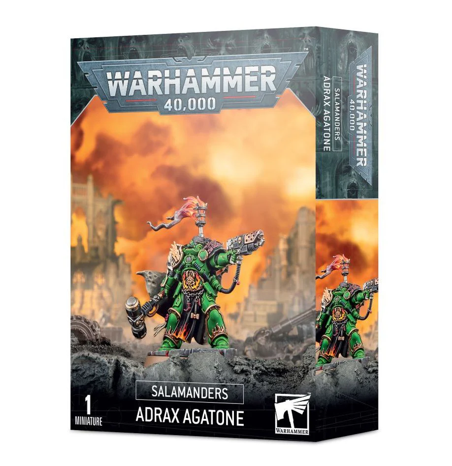 Games Workshop - Warhammer 40K - Salamander - Adrax Agatone - 55-17