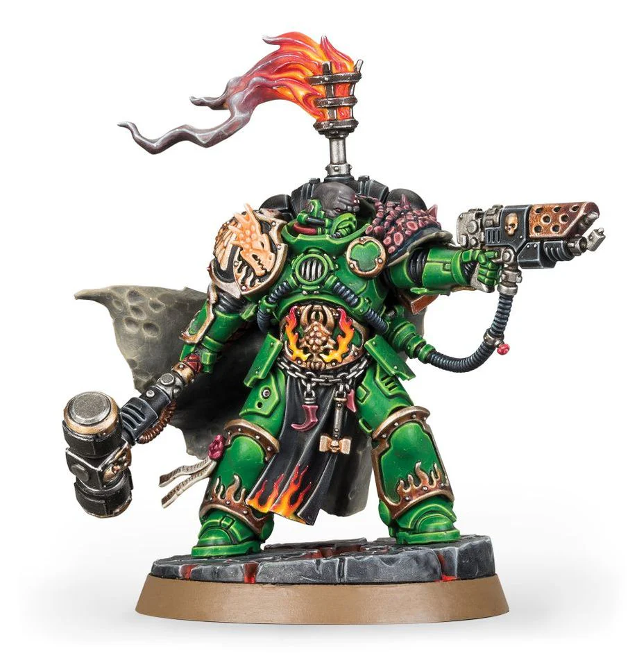 Games Workshop - Warhammer 40K - Salamander - Adrax Agatone - 55-17 - Image 2