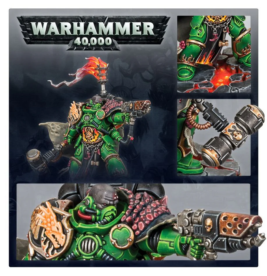 Games Workshop - Warhammer 40K - Salamander - Adrax Agatone - 55-17 - Image 3